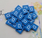 Blue Scrabble Tile